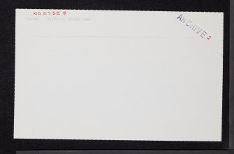 Dalmunzie, NO07SE 8, Ordnance Survey index card, page number 2, Recto