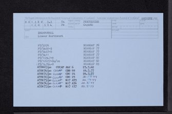 Inchtuthil, NO13NW 5.3, Ordnance Survey index card, Recto