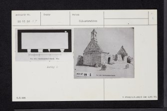 Stanley, Cambusmichael Church And Burial-Ground, NO13SW 17, Ordnance Survey index card, Recto