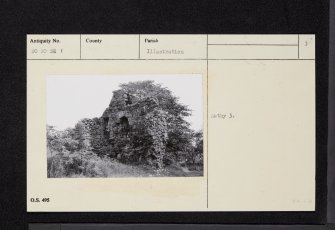 Pitcairn House, NO20SE 1, Ordnance Survey index card, page number 3, Recto