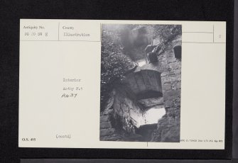 Arnot Tower, NO20SW 8, Ordnance Survey index card, page number 2, Verso