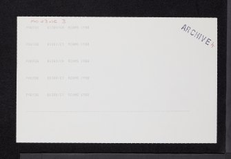 Keillor, NO23NE 3, Ordnance Survey index card, page number 4, Recto