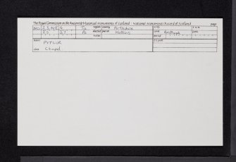 Pitcur, NO23NE 4, Ordnance Survey index card, Recto