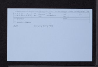 Knowhead, NO25NE 5, Ordnance Survey index card, Recto