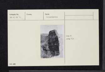 Knowhead, NO25NE 5, Ordnance Survey index card, Recto