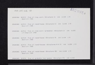 Strone Hill, NO25NE 18, Ordnance Survey index card, page number 2, Recto