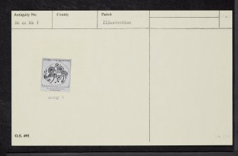 Dunnichen, NO44NE 1, Ordnance Survey index card, Recto