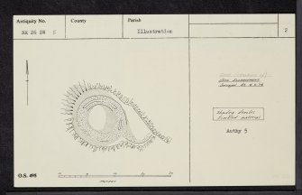 Islay, Dun Chroisprig, NR26SW 5, Ordnance Survey index card, page number 2, Recto