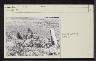 Islay, Cnoc An Altair, NR34NE 33, Ordnance Survey index card, page number 4, Recto
