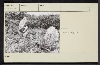 Islay, Cnoc An Altair, NR34NE 33, Ordnance Survey index card, page number 1, Recto
