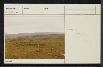 Islay, Glasgo Beag, NR36SE 2, Ordnance Survey index card, Recto
