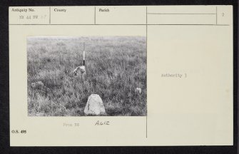 Islay, Ardilistry, NR44NW 27, Ordnance Survey index card, page number 2, Recto