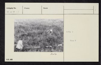 Islay, Ardilistry, NR44NW 27, Ordnance Survey index card, page number 3, Recto
