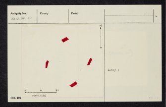 Islay, Ardilistry, NR44NW 27, Ordnance Survey index card, page number 4, Recto