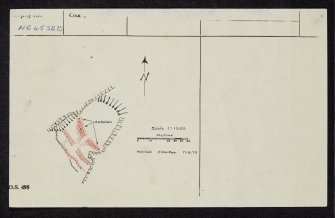 Islay, Trudernish Point, NR45SE 10, Ordnance Survey index card, Recto