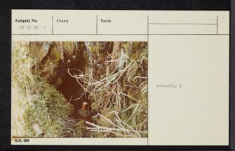 Jura, Tobar Challuim-Cille, NR68SW 3, Ordnance Survey index card, Recto