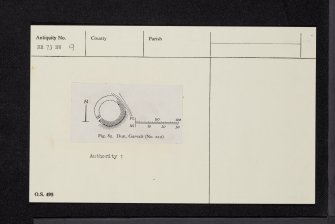 Garvalt, NR73NW 9, Ordnance Survey index card, Recto