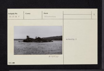 Eilean Tigh, NR76NE 1, Ordnance Survey index card, page number 2, Recto