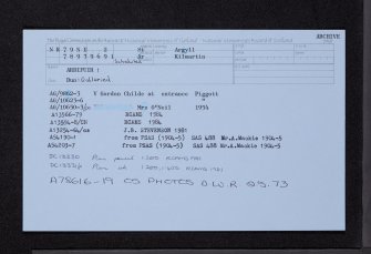 Ardifuir, NR79NE 2, Ordnance Survey index card, Recto