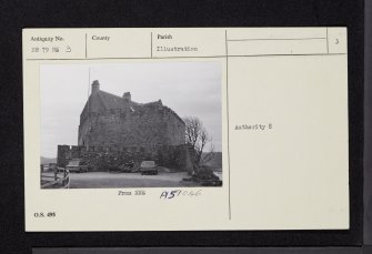 Duntrune Castle, NR79NE 3, Ordnance Survey index card, page number 3, Recto