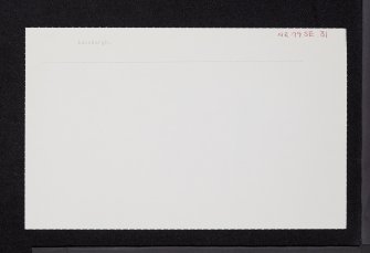 South Leachnaban, NR79SE 31, Ordnance Survey index card, Recto