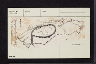 Carradale Point, NR83NW 1, Ordnance Survey index card, Recto