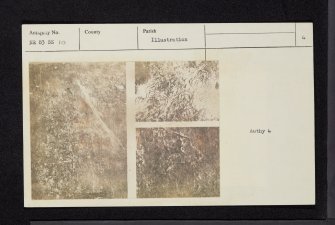 Arran, Drumadoon, King's Cave, NR83SE 10, Ordnance Survey index card, page number 4, Verso