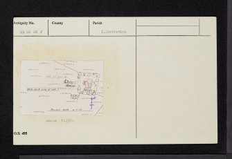 Cille Bhride, Whitehouse, NR86SW 2, Ordnance Survey index card, Recto