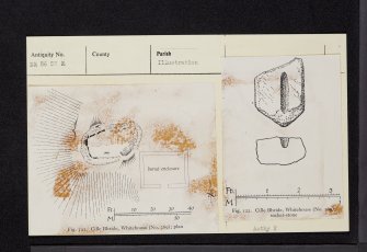 Cille Bhride, Whitehouse, NR86SW 2, Ordnance Survey index card, Recto