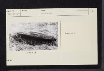 Rhudil, NR89NW 27, Ordnance Survey index card, page number 2, Verso