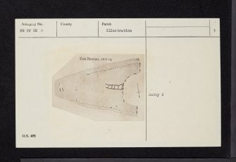 Arran, East Bennan, NR92SE 4, Ordnance Survey index card, page number 1, Recto