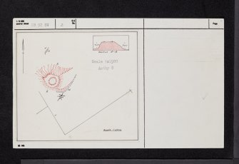 Arran, Torr A' Chaisteil, NR92SW 2, Ordnance Survey index card, Recto