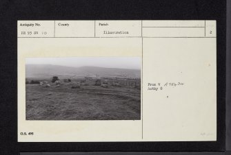 Arran, Machrie Moor, NR93SW 10, Ordnance Survey index card, page number 2, Verso