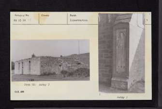 Arran, Pien, Saint Molaise's Chapel, NR93SW 19, Ordnance Survey index card, page number 1, Recto