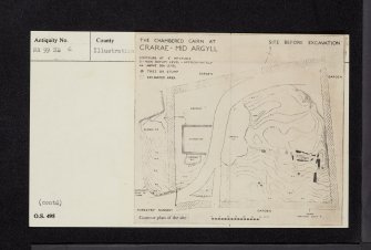 Crarae Garden, NR99NE 6, Ordnance Survey index card, page number 1, Recto