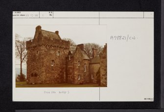 Hunterston Castle, NS15SE 1, Ordnance Survey index card, Recto
