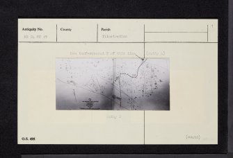 Blackshaw, NS24NW 19, Ordnance Survey index card, page number 1, Recto