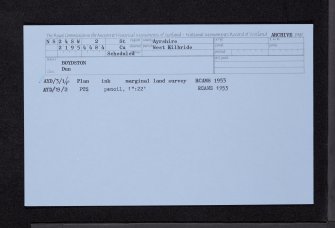 Boydston, NS24SW 2, Ordnance Survey index card, Recto