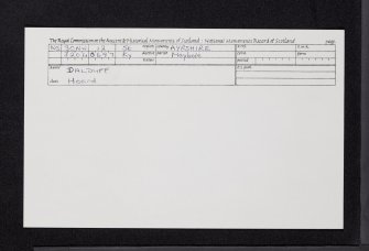 Dalduff, NS30NW 12, Ordnance Survey index card, Recto