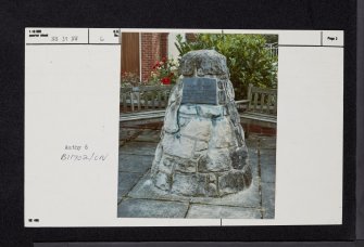 Ayr, Alloway, Cairn Crescent, NS31NW 6, Ordnance Survey index card, page number 2, Recto