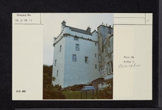 Newark Castle, NS31NW 11, Ordnance Survey index card, page number 2, Verso