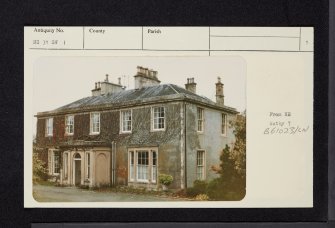 Sauchrie, NS31SW 1, Ordnance Survey index card, page number 1, Recto