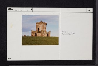 Auchincruive, Oswald's Temple, NS32SE 6, Ordnance Survey index card, Recto