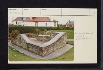 Kingcase, St Ninian's Hospital, NS32SW 2, Ordnance Survey index card, page number 2, Verso