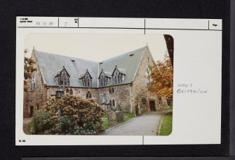 Ayr, Kirk Port, Auld Kirk Of Ayr, NS32SW 7, Ordnance Survey index card, Recto