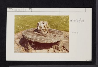 Hillhouse, NS33SW 3, Ordnance Survey index card, Recto