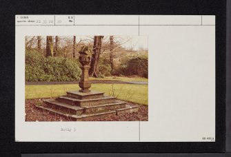 Ladyland House, Sundial, NS35NW 20, Ordnance Survey index card, Recto