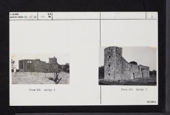 Castle Semple, Collegiate Church, NS36SE 10, Ordnance Survey index card, page number 2, Verso