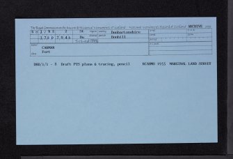 Carman, NS37NE 2, Ordnance Survey index card, Recto