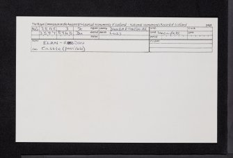 Loch Lomond, Elan-Rossdhu, NS38NE 3, Ordnance Survey index card, Recto